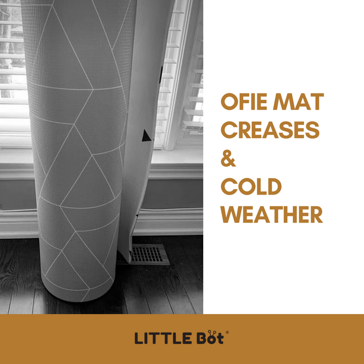 Ofie Mat Creases and Cold Weather
