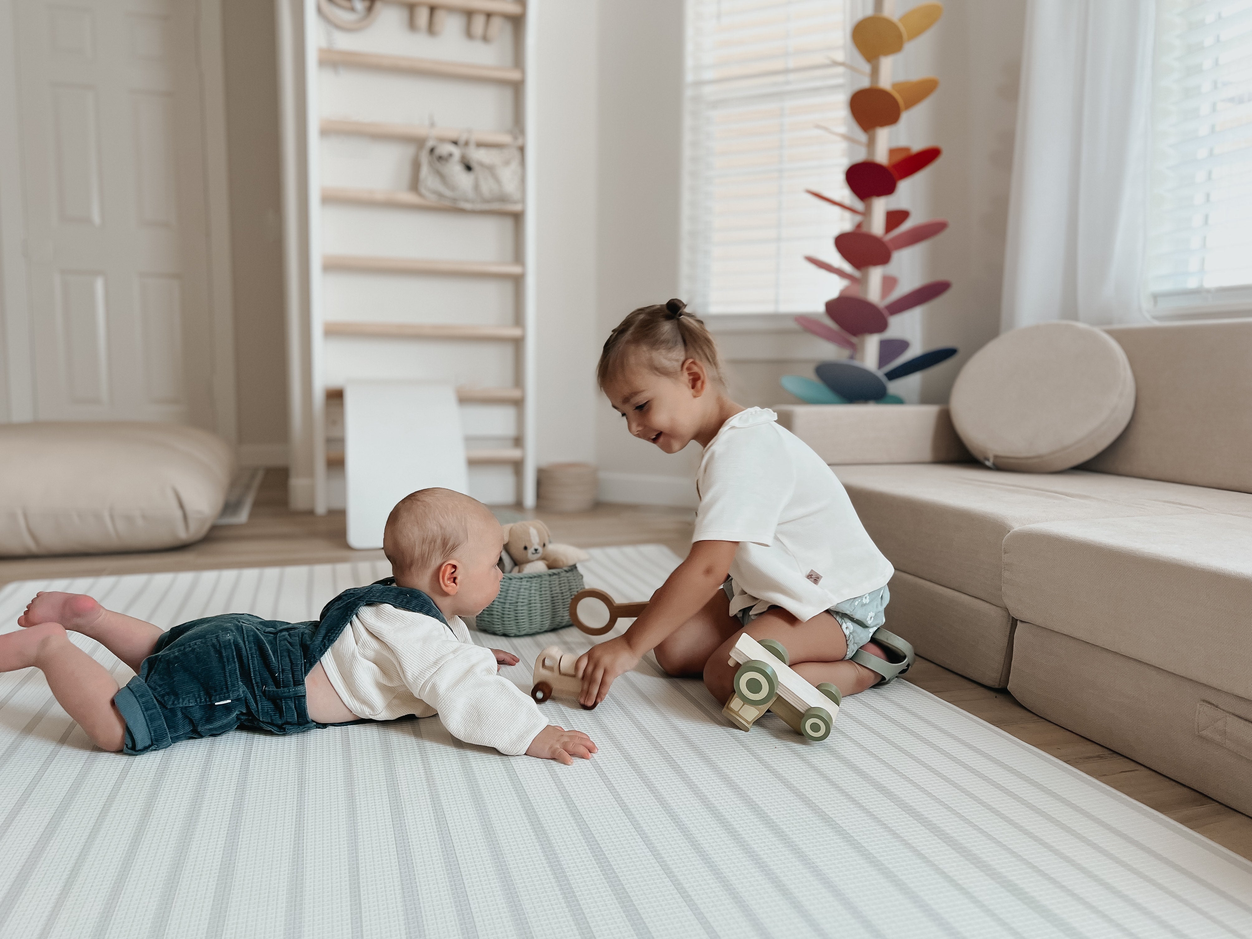 Miffy X Little Bot Baby Play Mat (Ofie mat, Miffy in the Park